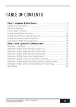 Load image into Gallery viewer, Cabinet Door Building Guide