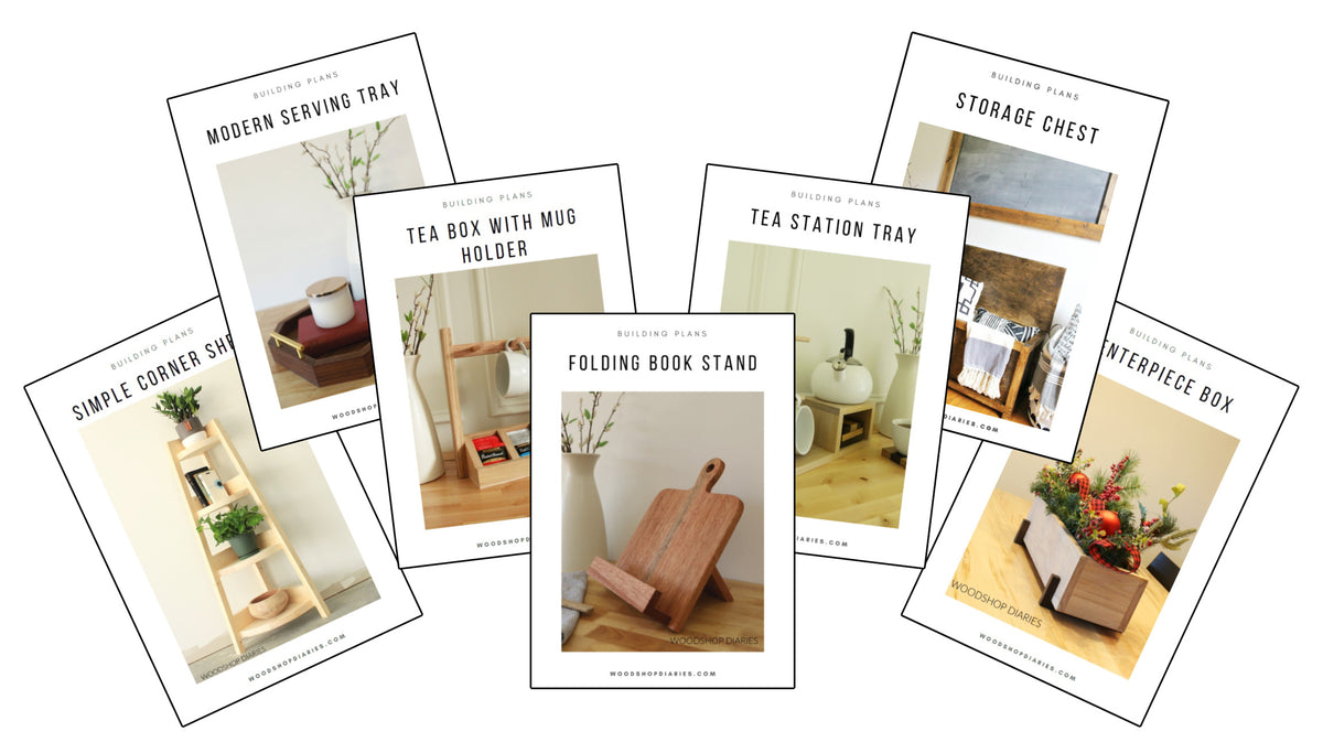 Handmade Gift Plans Bundle – Woodshop Diaries