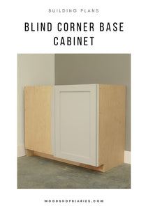 Blind Corner Cabinet Building Plans