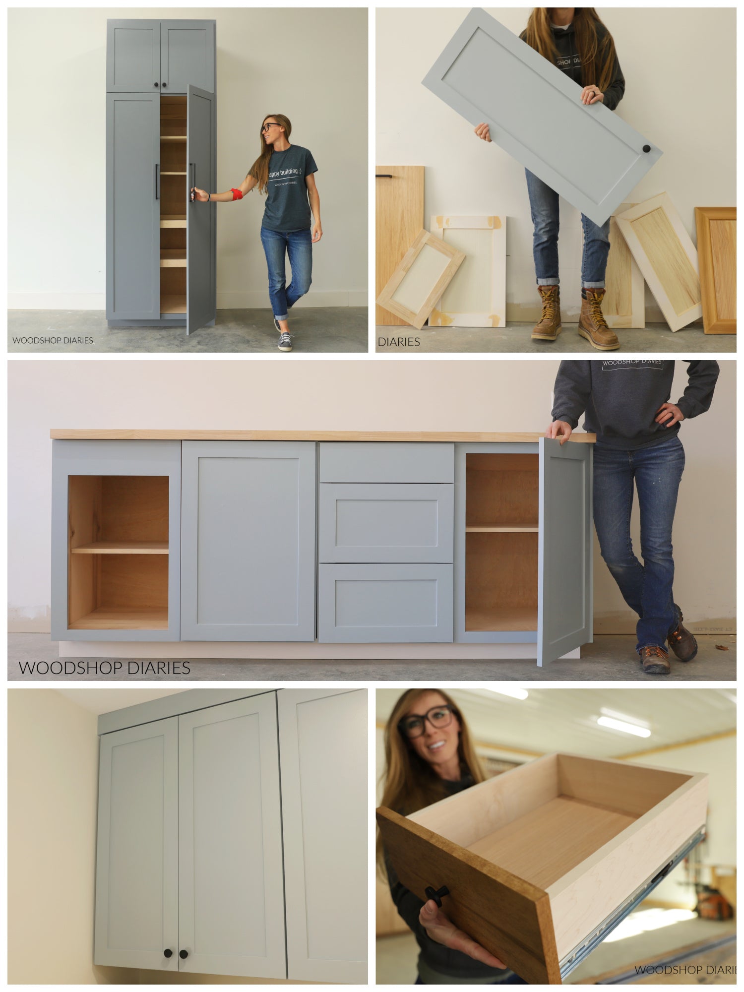 Cabinet Building Plan Bundle