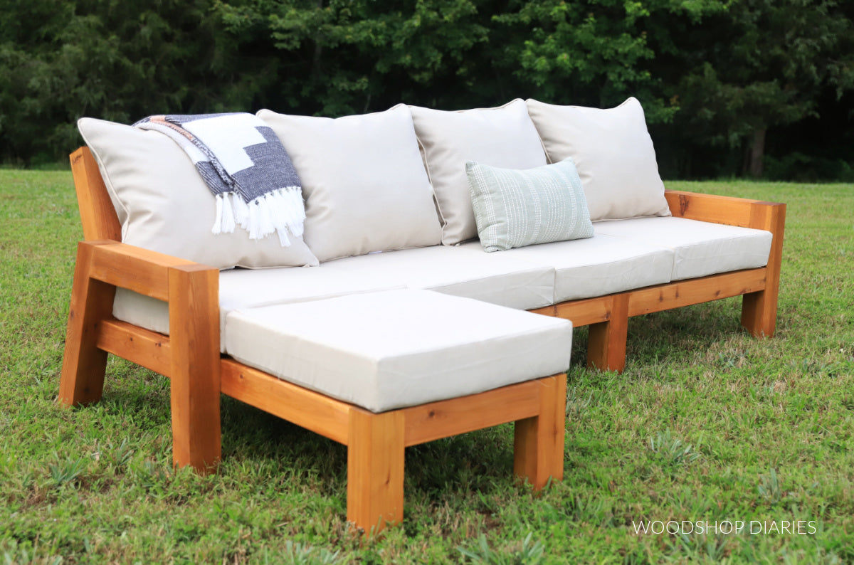 A closer look at Modular Scandinavian Outdoor Sectional Sofa