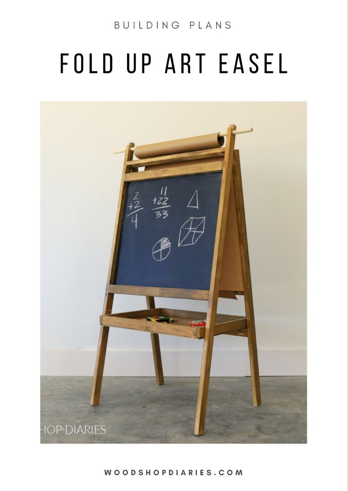 Easel Routine Printable Woodshop Diaries--Printable PDF Furniture Building Plans – Page 7