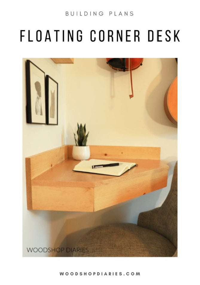 How To Build A Floating Corner Desk