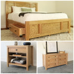 Load image into Gallery viewer, Simple Bedroom Set Plan BUNDLE with Storage Bed
