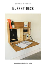 Load image into Gallery viewer, Murphy Desk Build Plans
