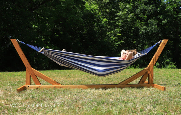 Hammock Stand Building Plans – Woodshop Diaries