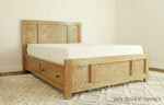Load image into Gallery viewer, Simple Bedroom Set Plan BUNDLE with Storage Bed
