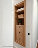 Load image into Gallery viewer, Recessed Closet Built In Cabinet Plans
