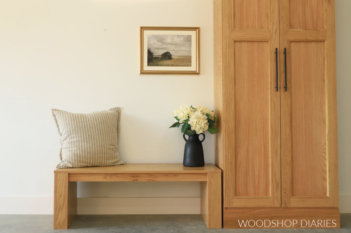 Chunky Modern Bench Plans