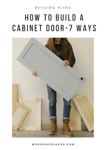 Cabinet Door Building Guide