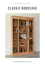 Load image into Gallery viewer, Classic Bookcase Building Plans
