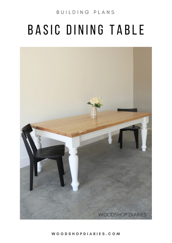 Dining Table Building Plans