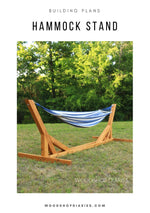 Load image into Gallery viewer, Hammock Stand Building Plans
