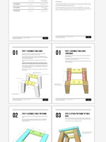 Load image into Gallery viewer, Outdoor Side Table Building Plans
