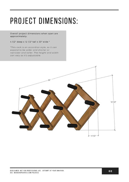 Cot Rack Plan Accordion Coat Rack Plans – Woodshop Diaries