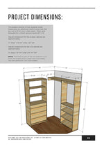 Load image into Gallery viewer, Modular Closet Cabinets Building Plans
