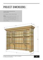 Load image into Gallery viewer, Countertop Hutch Building Plans
