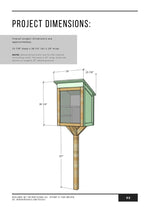 Load image into Gallery viewer, Community Pantry Blessing Box Plans
