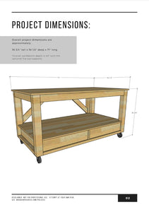 Mobile Workbench Building Plans