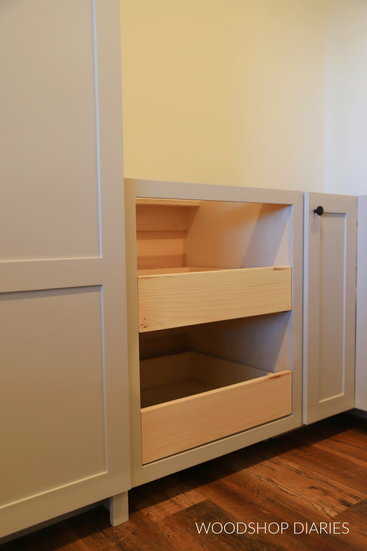 Pull Out Shelf Base Cabinet Plans