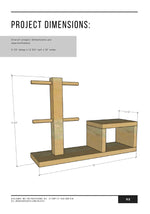 Load image into Gallery viewer, Tea Station Tray with Mug Holder Plans
