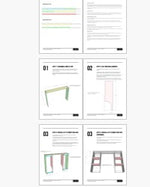 Load image into Gallery viewer, Countertop Hutch Building Plans
