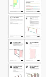 Load image into Gallery viewer, Buffet Table Building Plans
