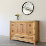 Load image into Gallery viewer, Single Sink Bathroom Vanity Cabinet Plans
