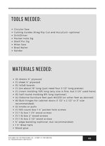 Load image into Gallery viewer, Armoire Cabinet PDF Plans

