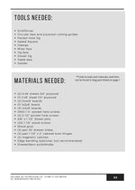 Load image into Gallery viewer, Buffet Table Building Plans
