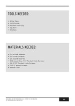 Load image into Gallery viewer, Console Shelf Sofa Table Plans
