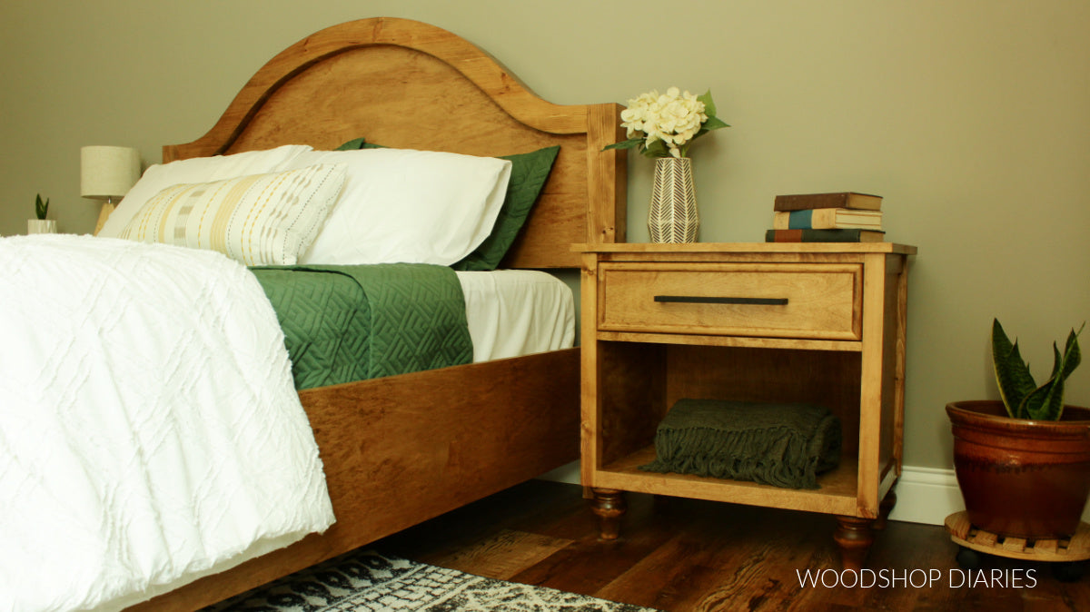 Simple One Drawer Nightstand Plans