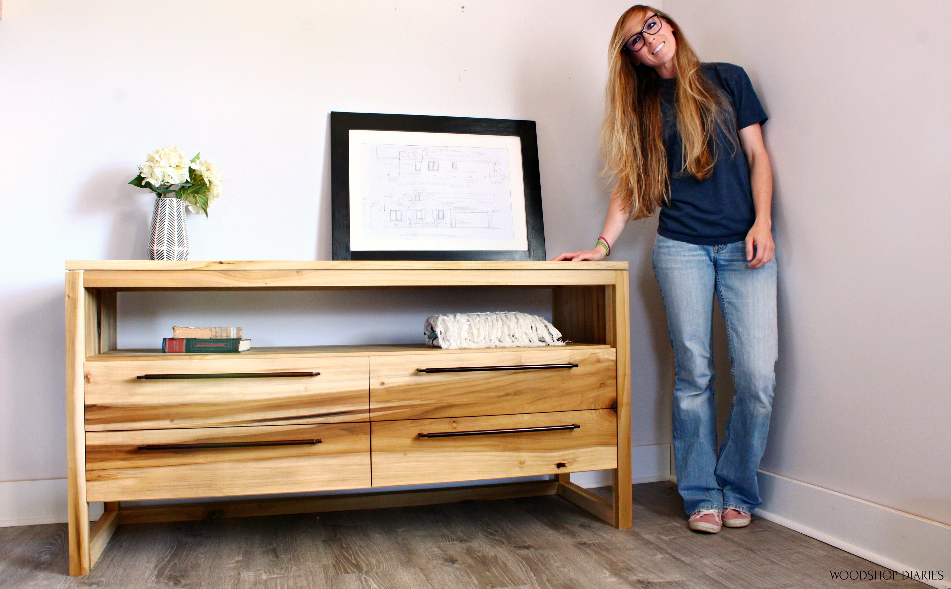 modern dresser plans How to Build a DIY Dresser