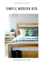 Load image into Gallery viewer, DIY Modern Bed Frame PDF Plans
