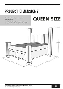DIY Storage Bed PDF Plans