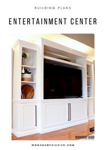 Entertainment Center PDF Building Plans