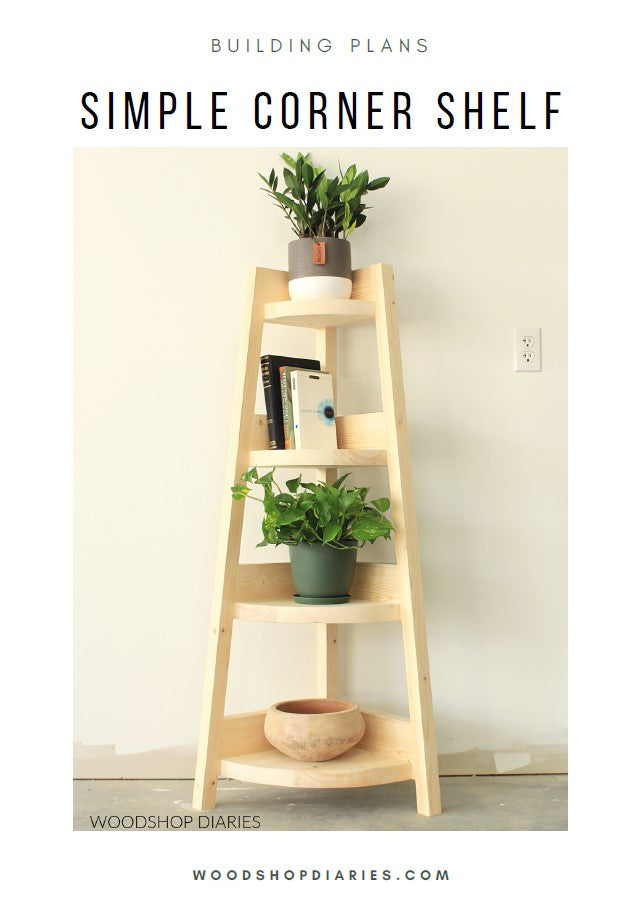 Simple Corner Shelf Plans
