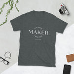 Load image into Gallery viewer, Maker--I See Things I Make Them Tee White Letters
