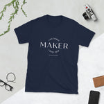 Load image into Gallery viewer, Maker--I See Things I Make Them Tee White Letters
