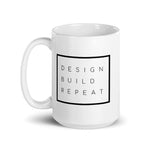 Load image into Gallery viewer, Design Build Repeat Mug
