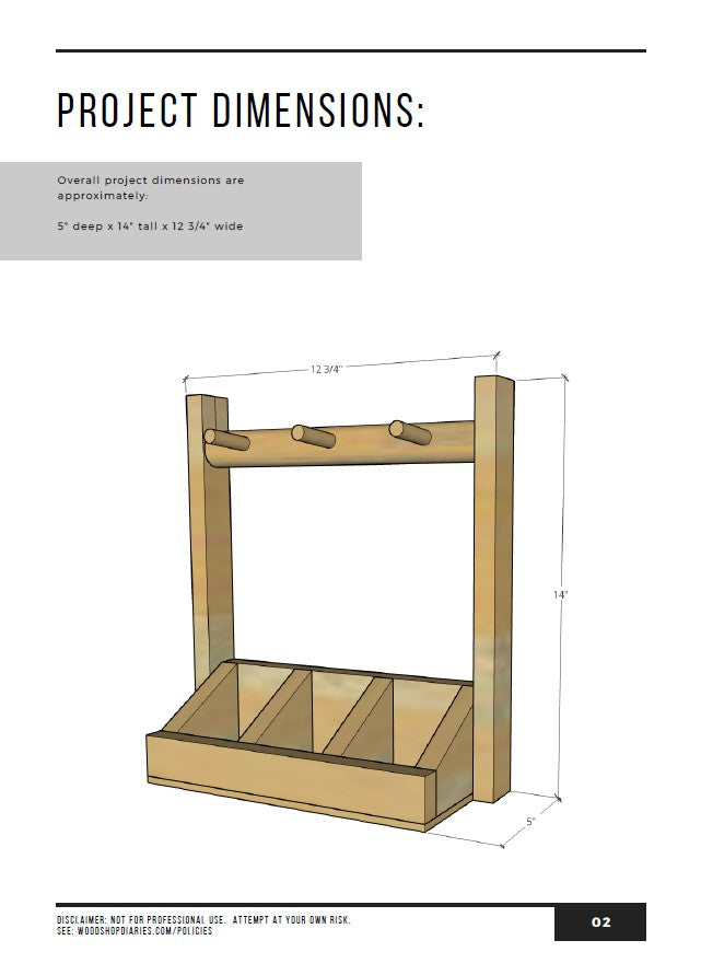 Tea Storage Box with Mug Holder – Woodshop Diaries