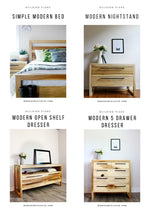 Load image into Gallery viewer, Modern Bedroom Set BUNDLE
