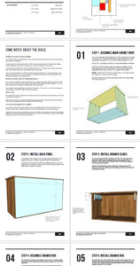 Display Console Cabinet Plans