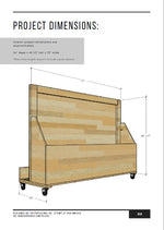 Load image into Gallery viewer, Scrap &amp; Plywood Storage Cart Plans
