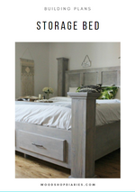 Load image into Gallery viewer, DIY Storage Bed PDF Plans
