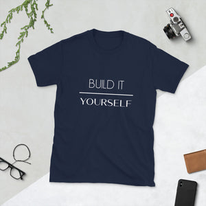 Build It Yourself Tee White Lettering